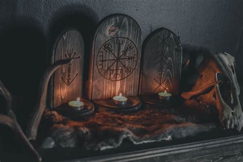 Local Norse pagan altars